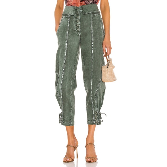 Ulla Johnson Denim - NWT Ulla Johnson Kingston Jean in Army - Size 2